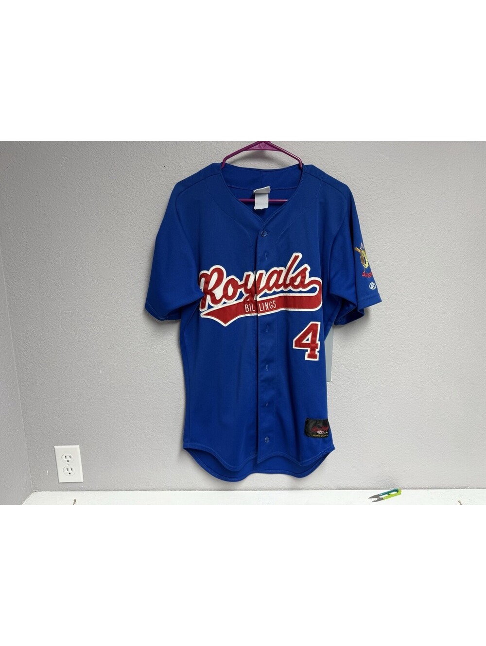 Vintage Rawlings Billings Royals Legion Baseball Jersey Medium / See Measurments